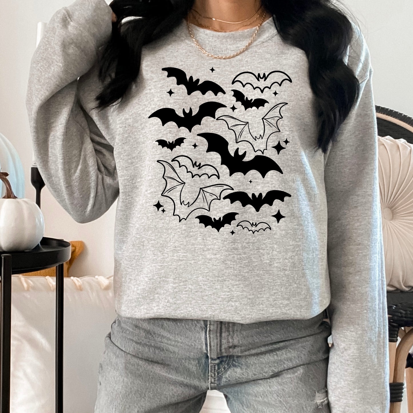 Bats Collage DTF Print