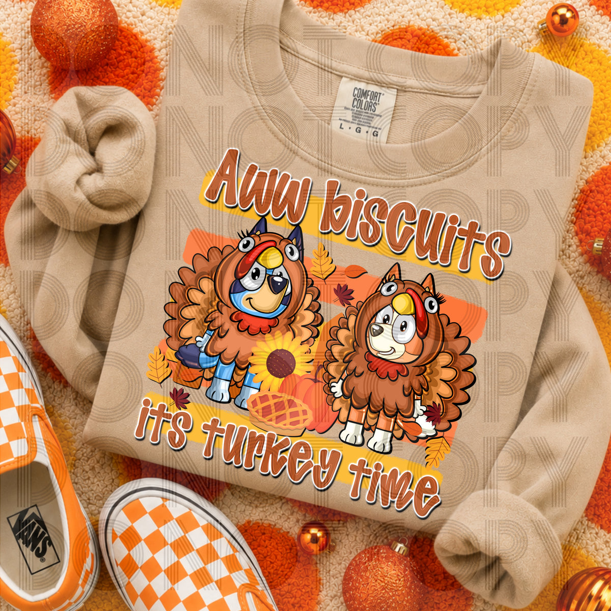 Turkey Time DTF Print