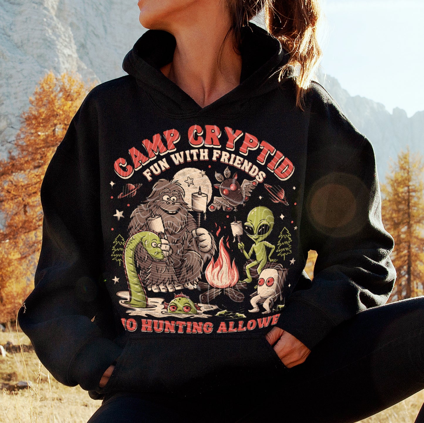 Camp Cryptid DTF Print