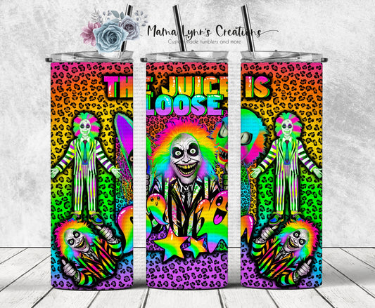 The Juice Is Loose Rainbow Leopard Style