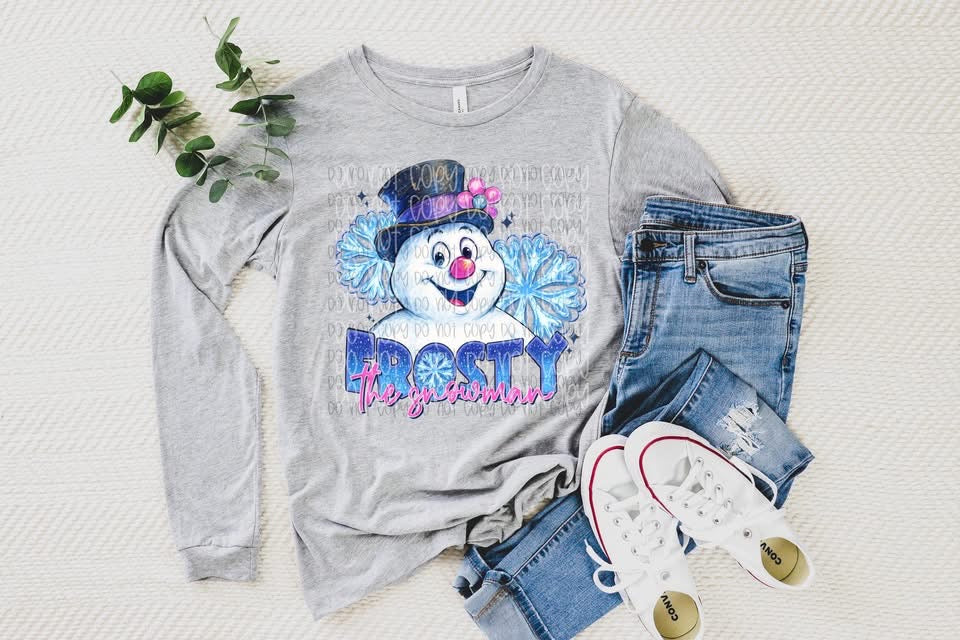 Frosty The Snowman DTF Prints