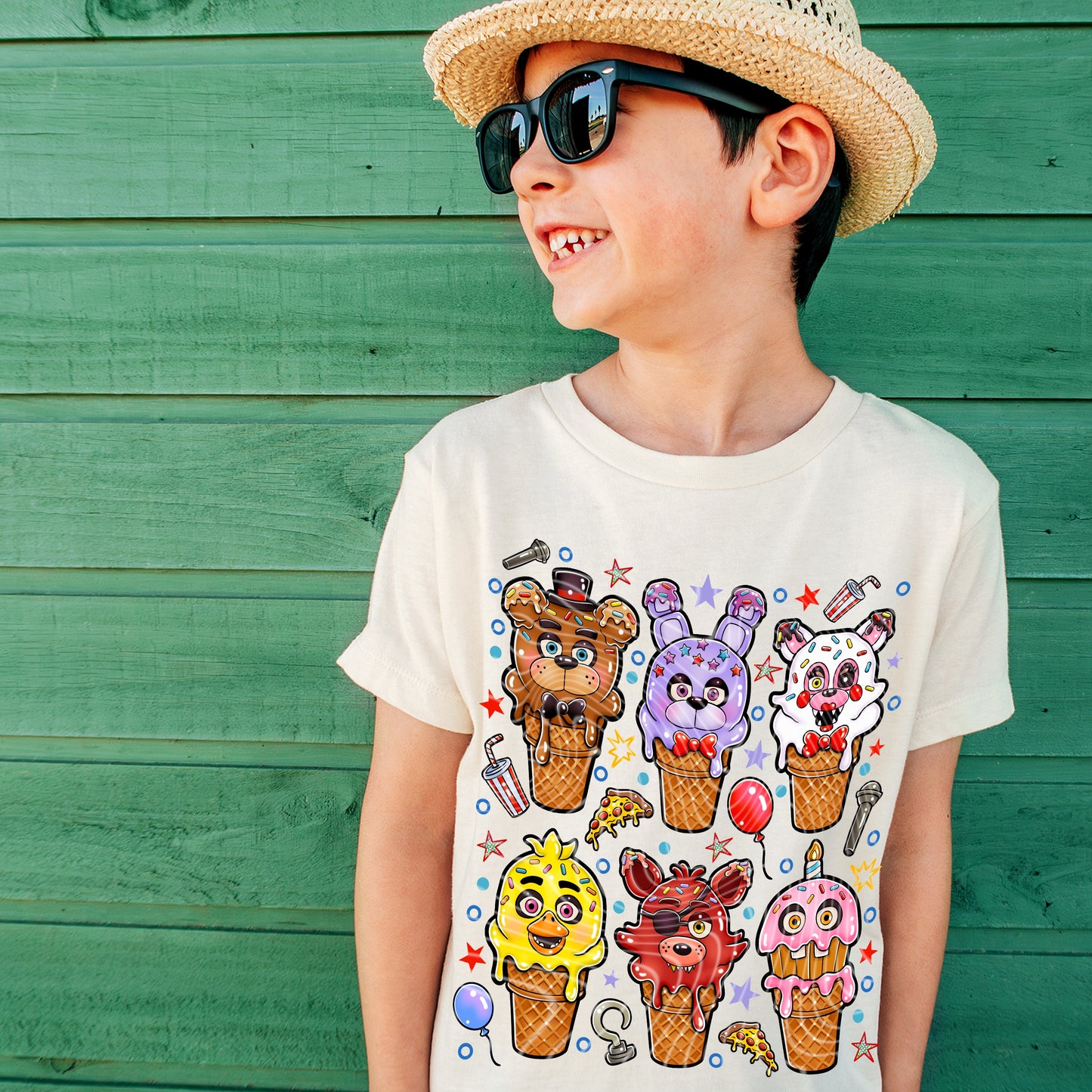 FNAF Ice Cream DTF Print