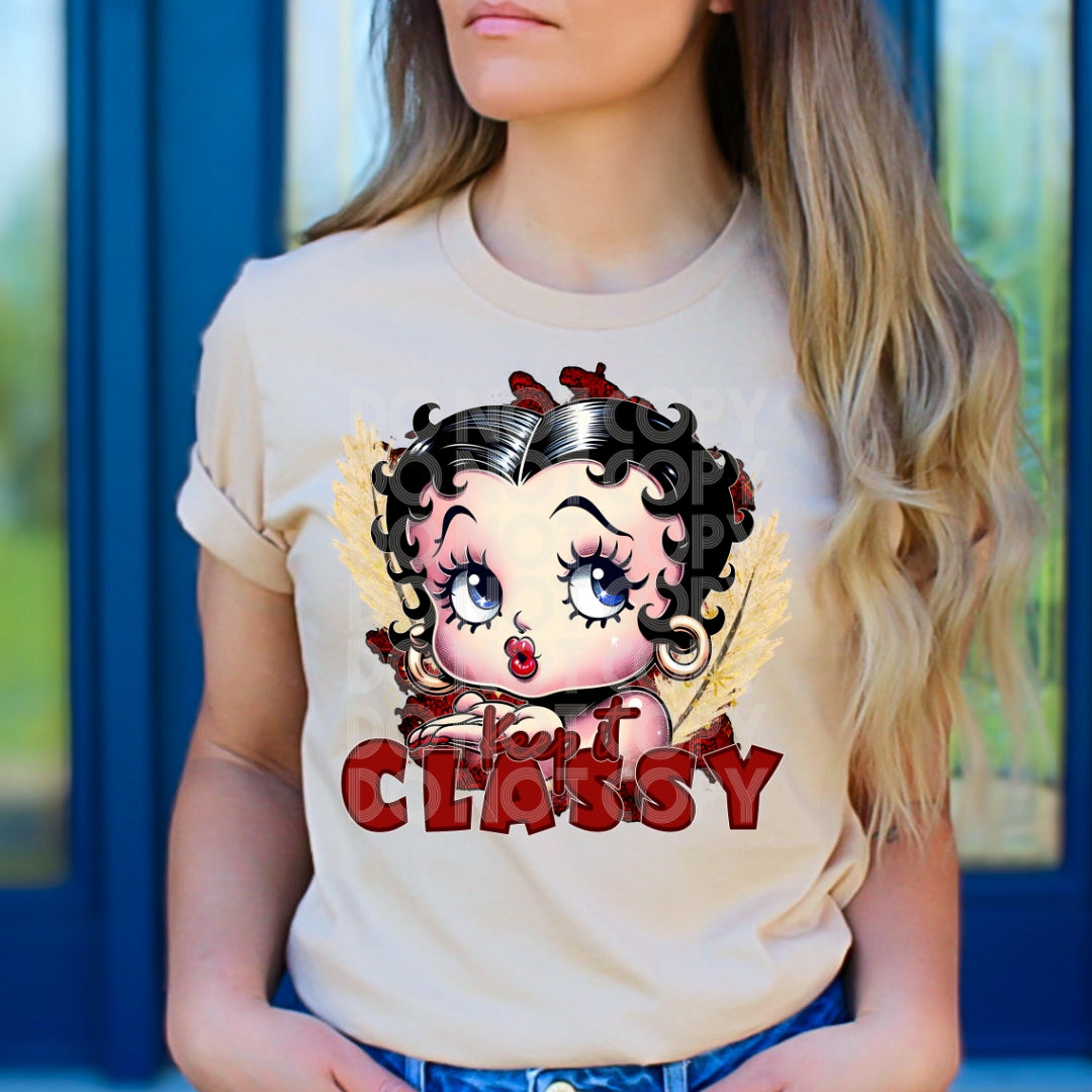 Keep It Classy DTF Prints