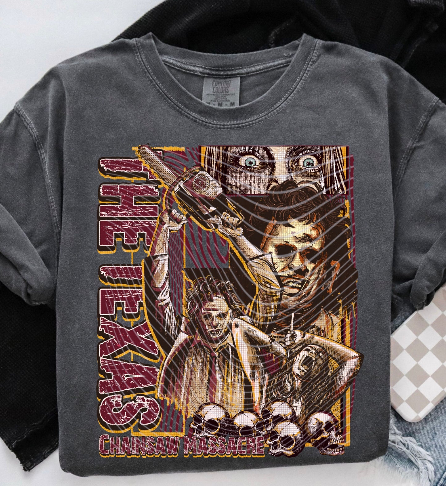 Chainsaw Massacre -Style 2-DTF Print