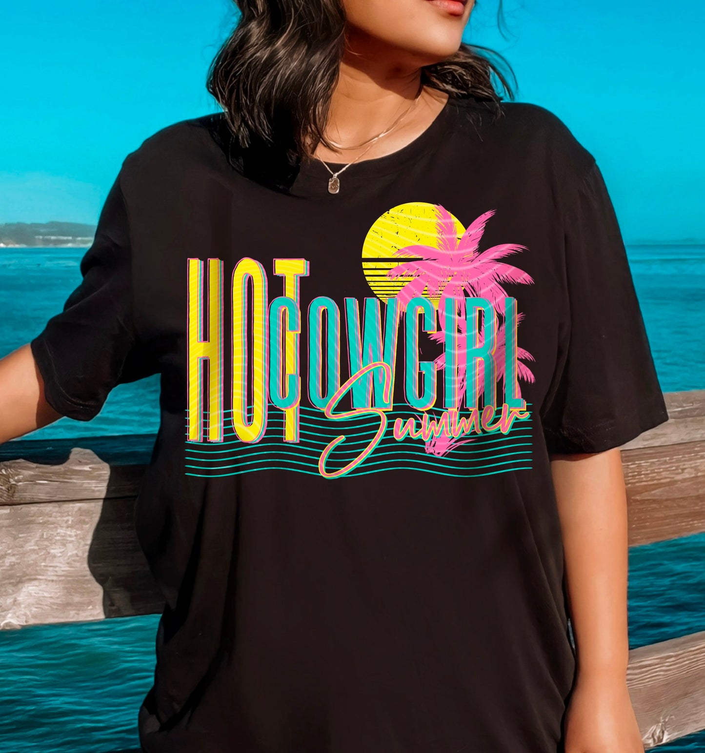 Hot CowGirl Summer DTF Print