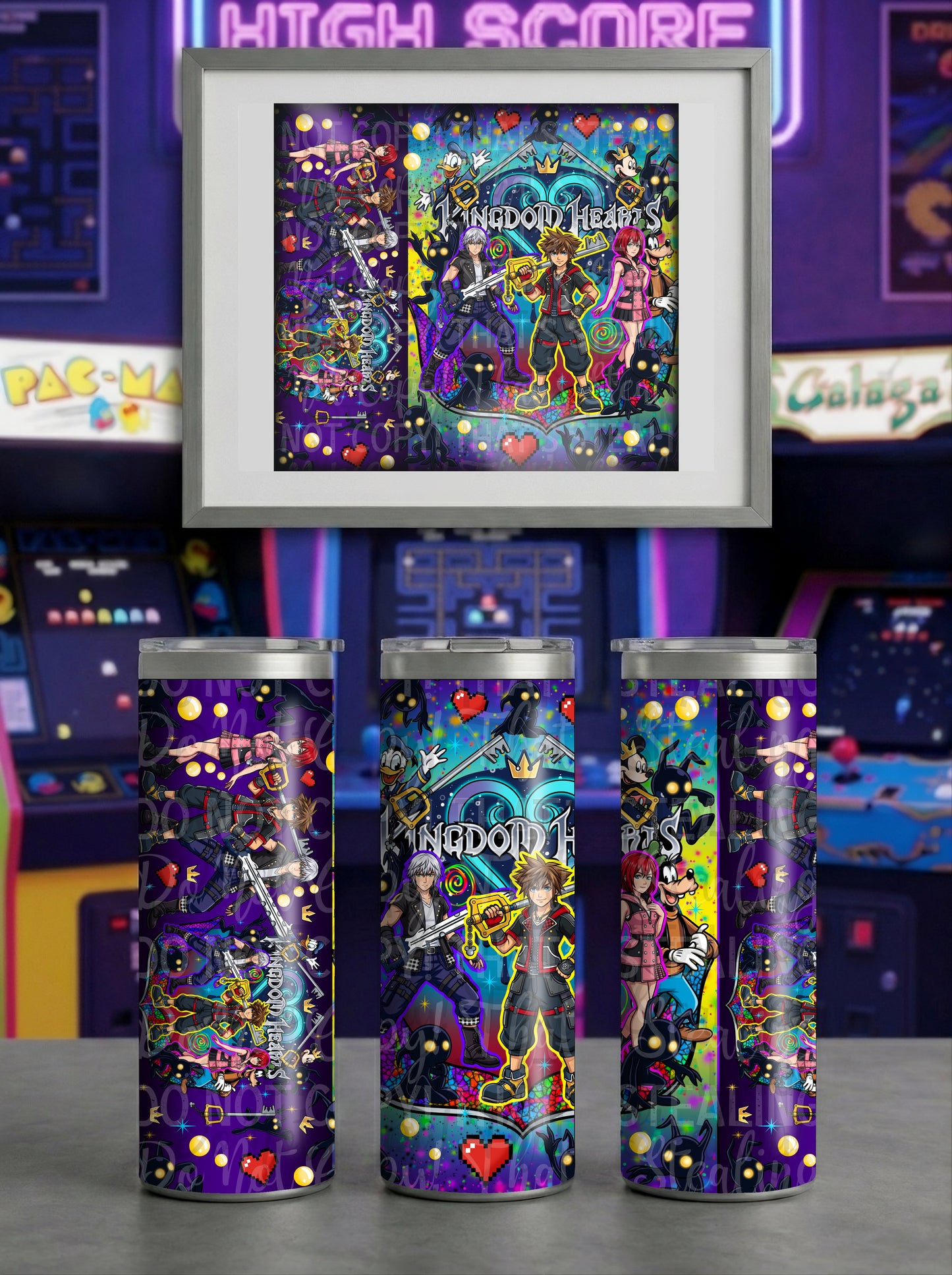 Kingdom Hearts Tumbler Wrap