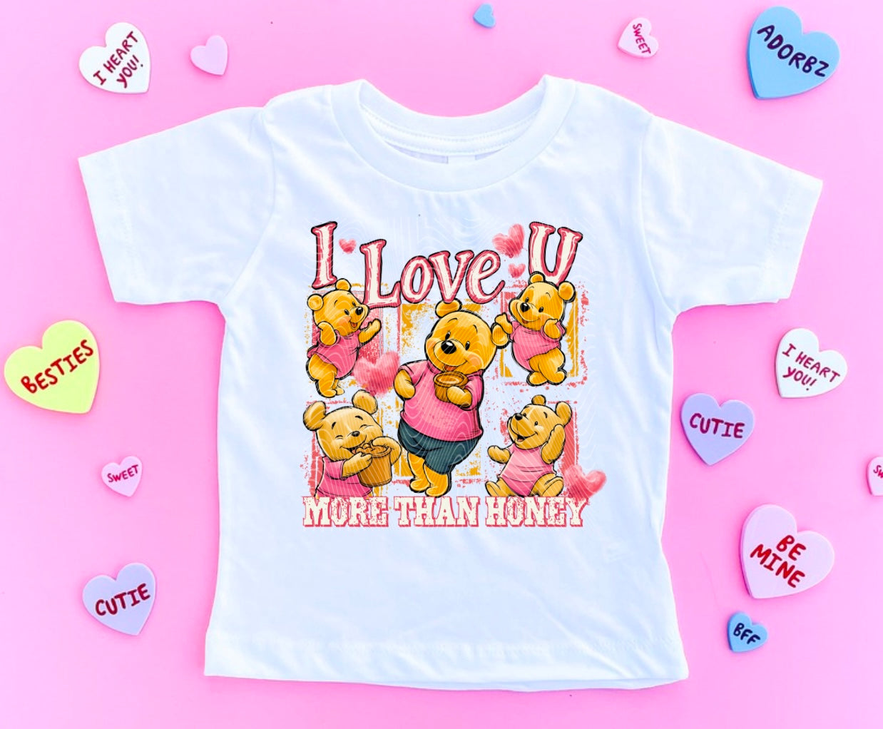 I Love You More Than Honey DTF Print