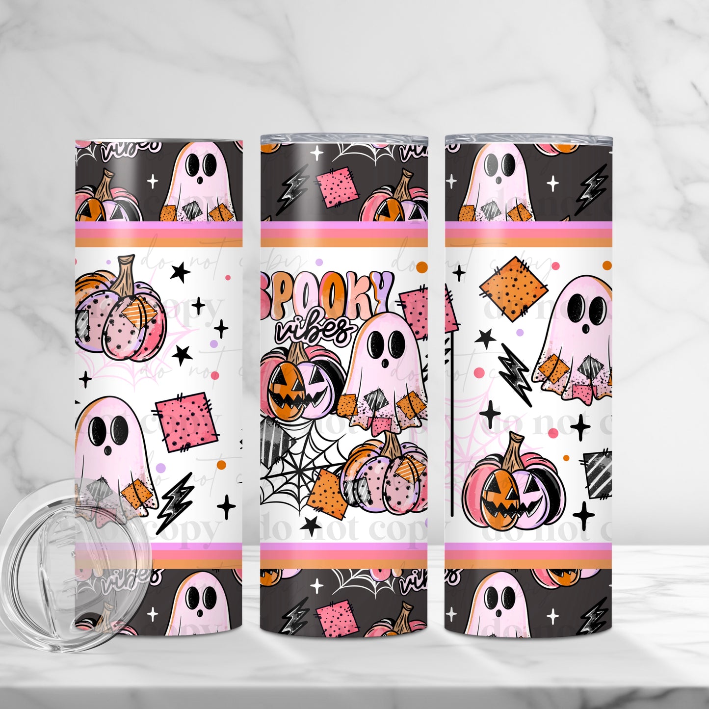 Spooky Vibes Tumbler Wrap