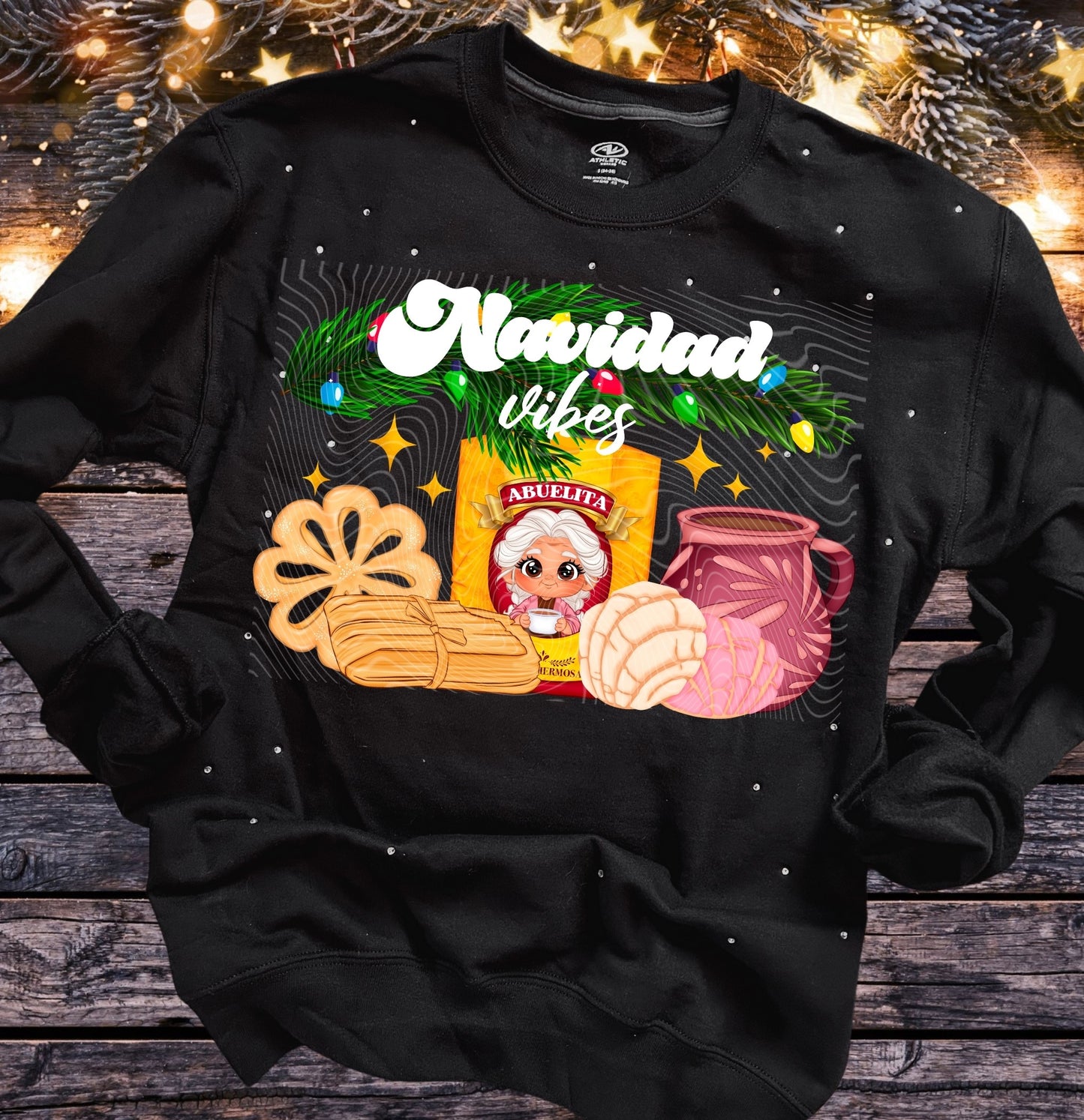 Navidad Vibes DTF Print