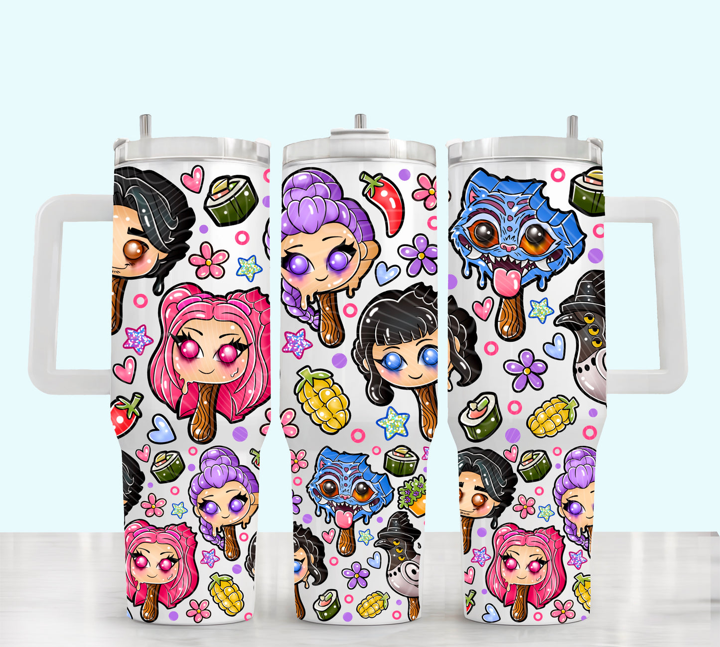 K-Pop Ice Cream 40 oz Tumbler Prints