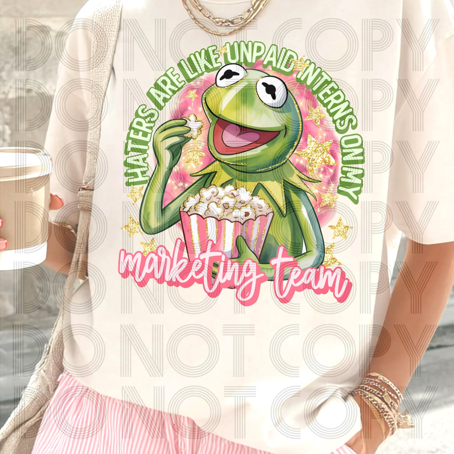 Haters Are Like Unpaid Interns DTF Print