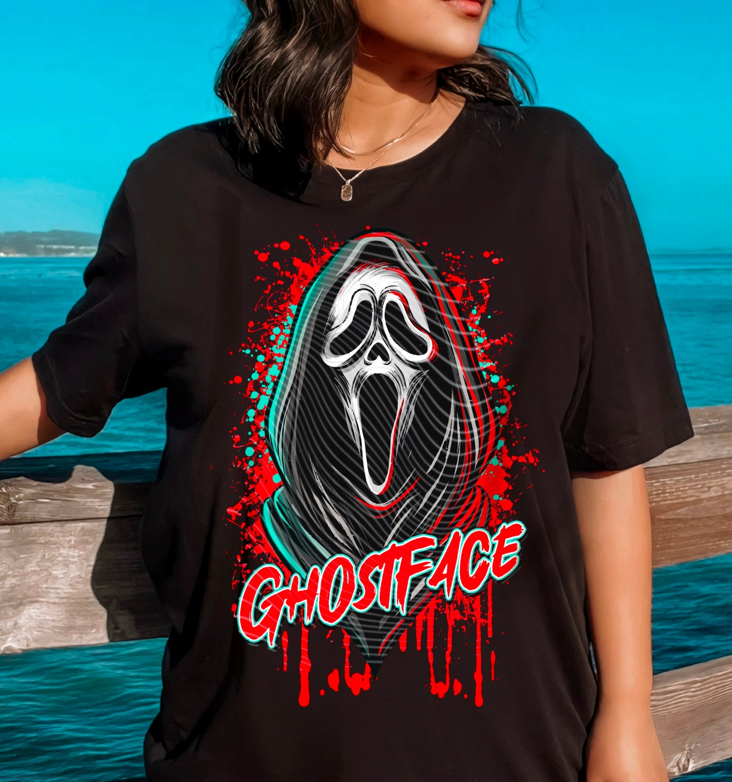 Ghostface Style 1 DTF Print