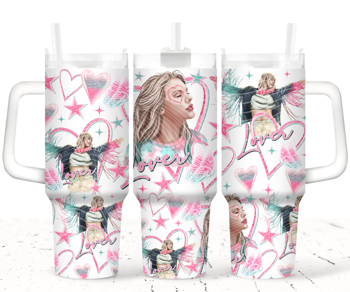 Lover 40 oz Tumbler Prints