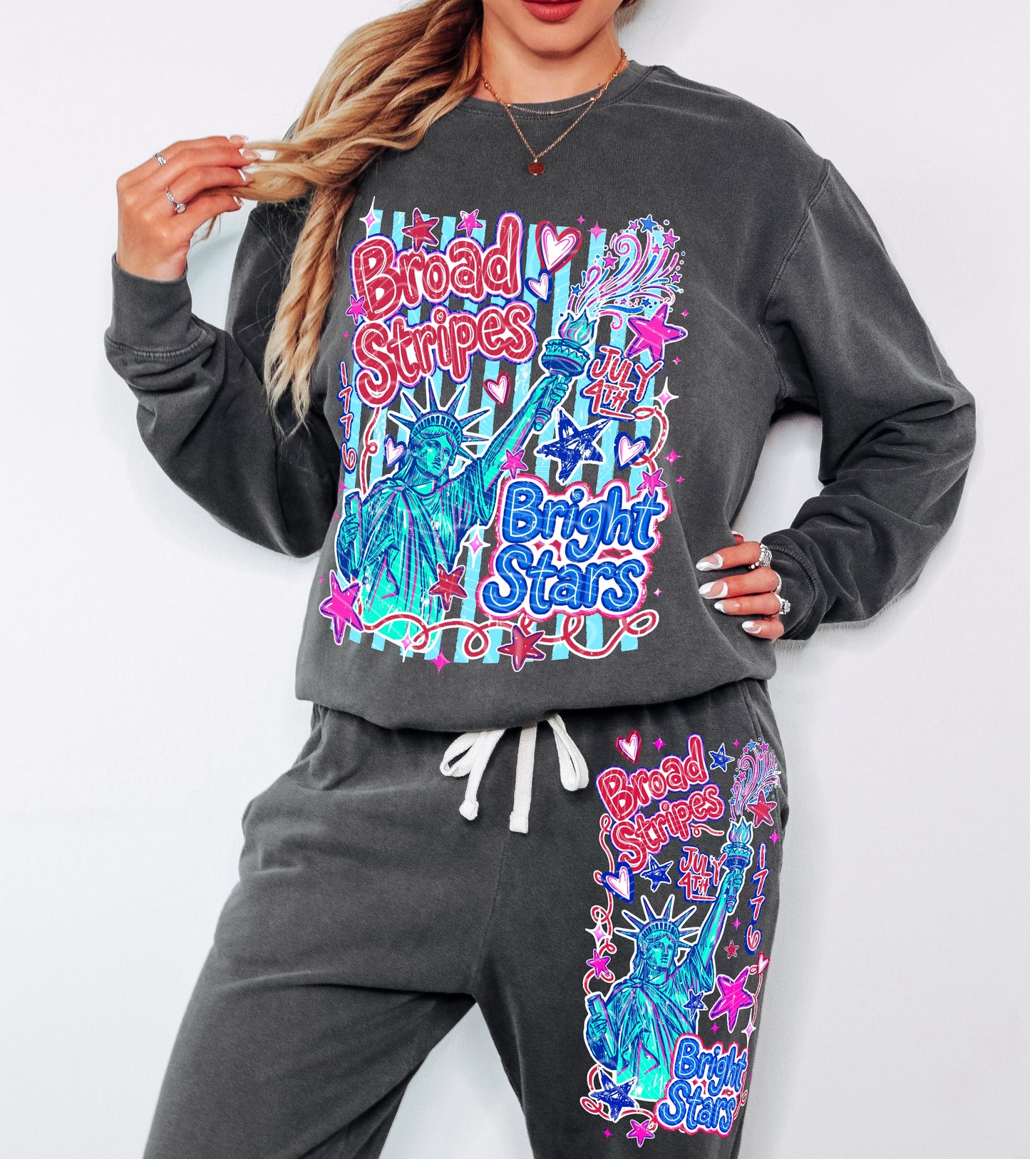 4th Of July DTF Print