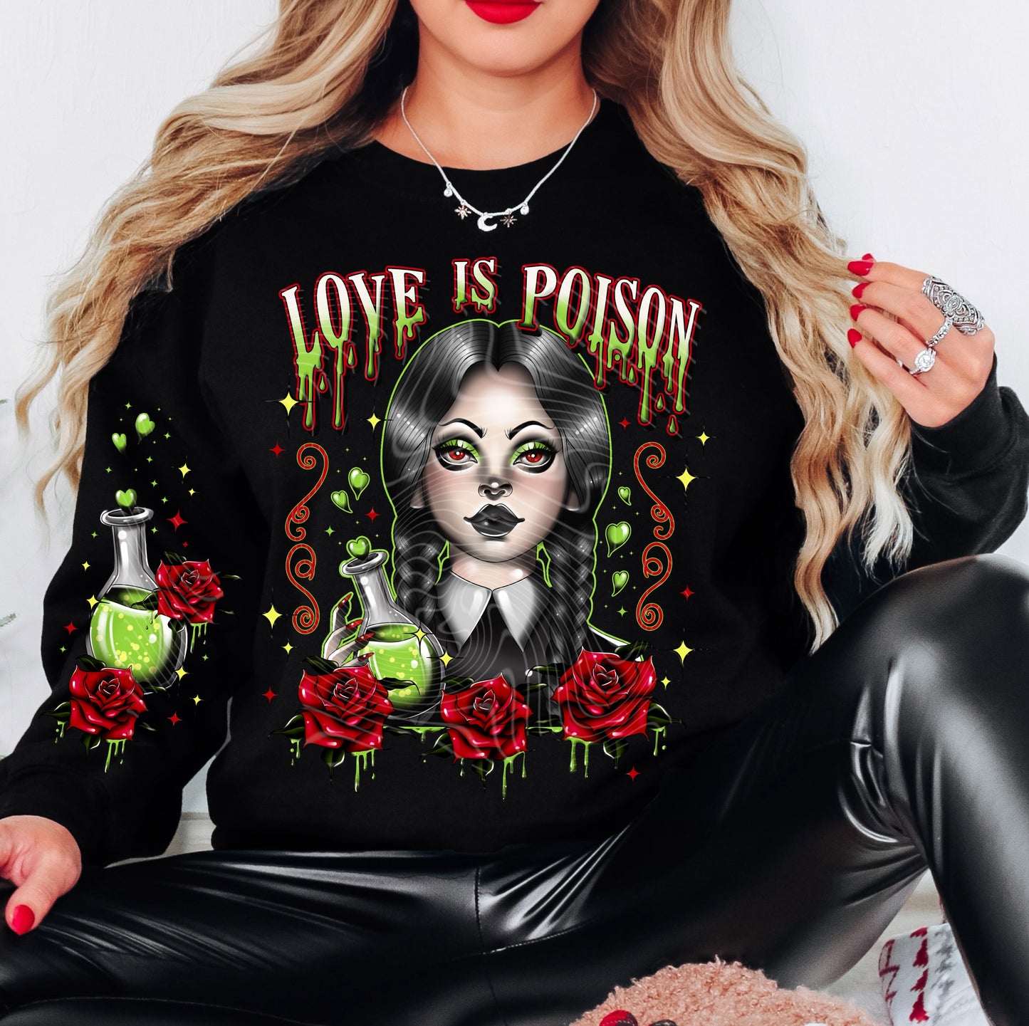Love Is Poison DTF Print