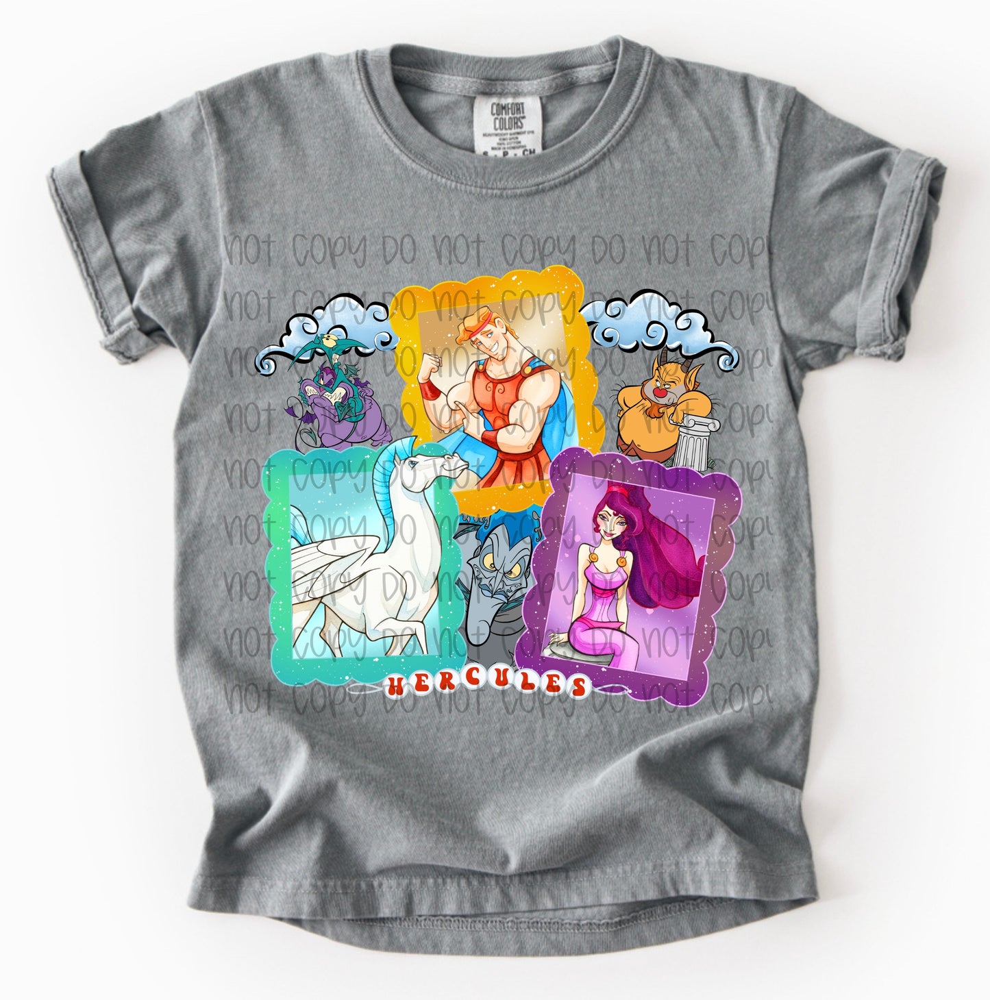 Hercules Frames Design DTF Prints