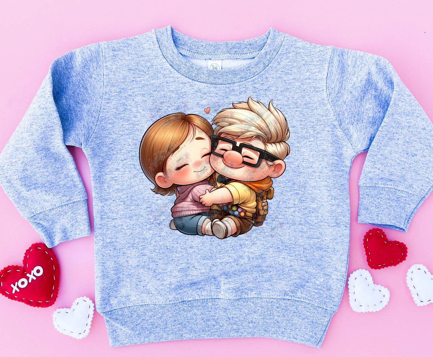 Baby Up Couple DTF Print