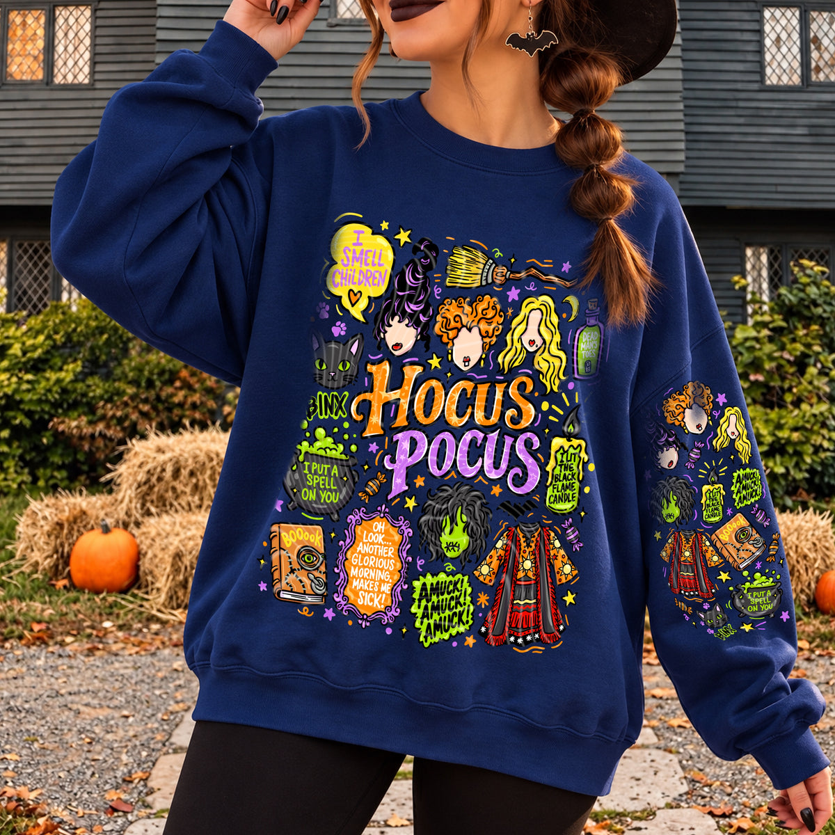 Hocus Pocus Doodle DTF Print
