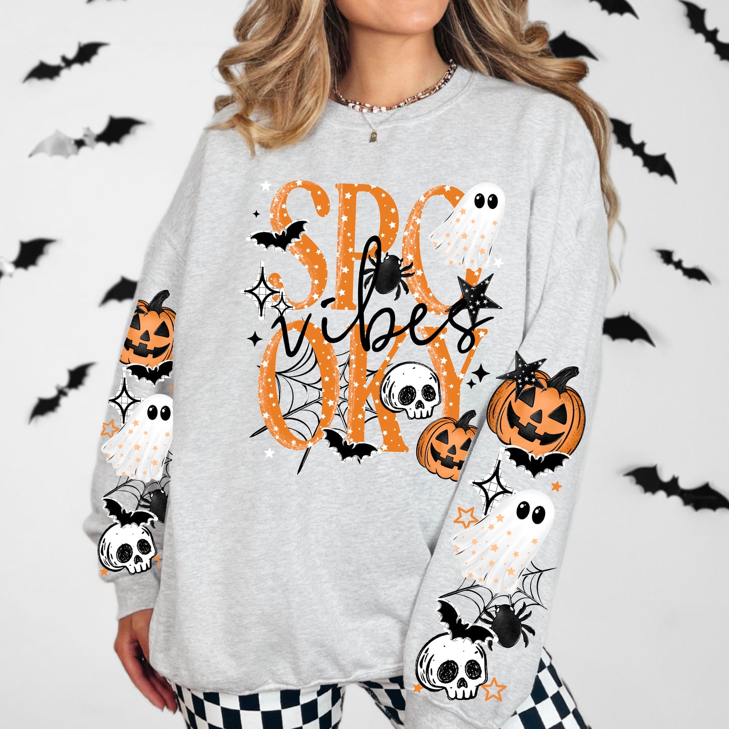 Spooky Vibes DTF Print