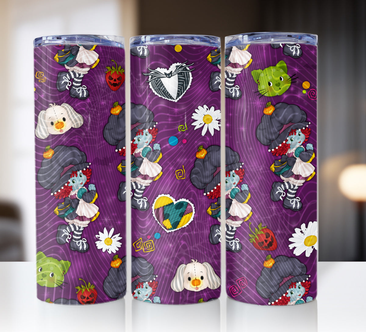 Berry Spooky Tumbler Wrap