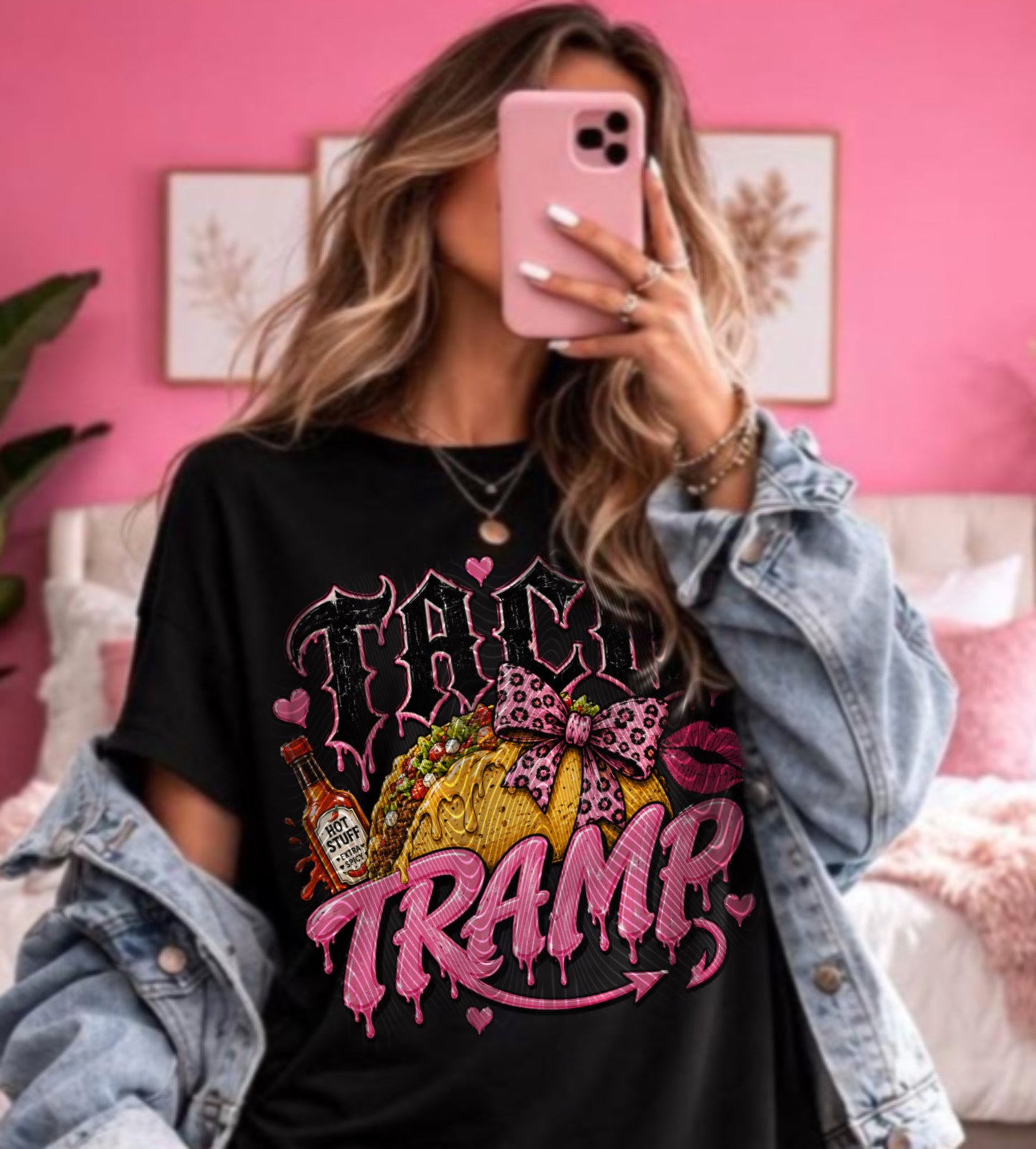 Taco Tramp DTF Print