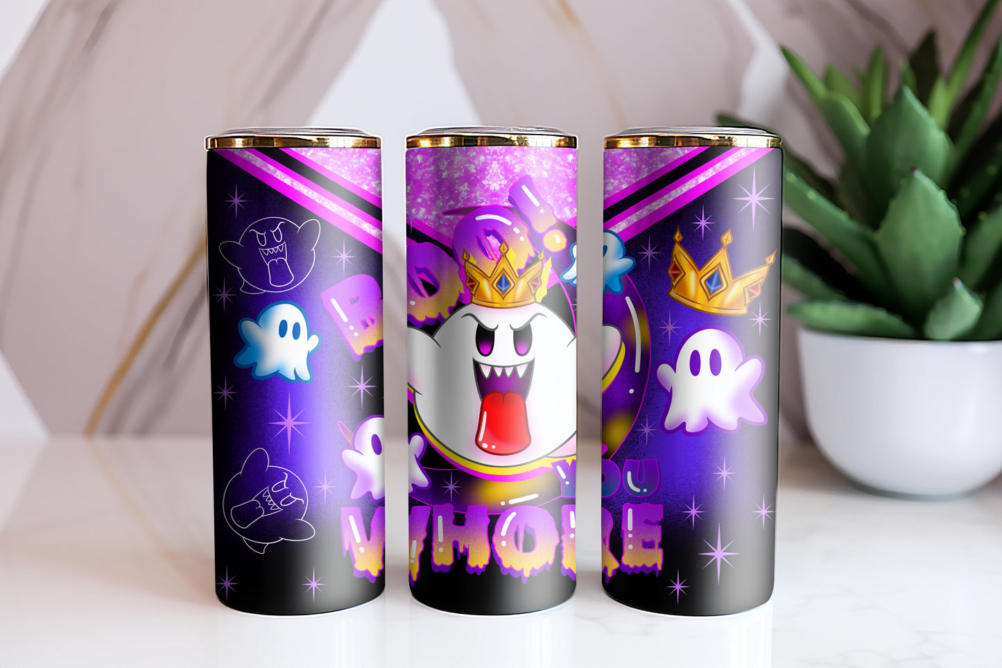 Boo You Whore Tumbler Wrap