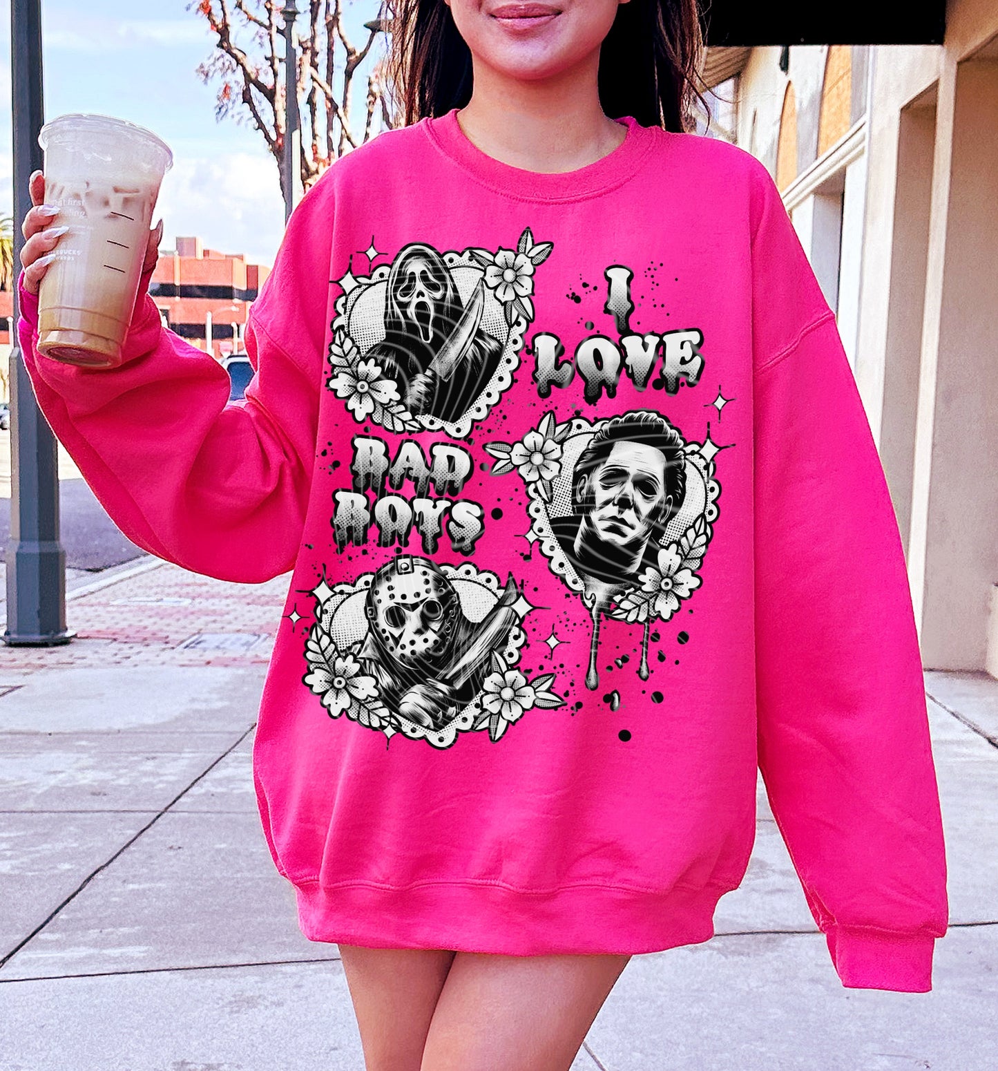 I Love Bad Boys DTF Print