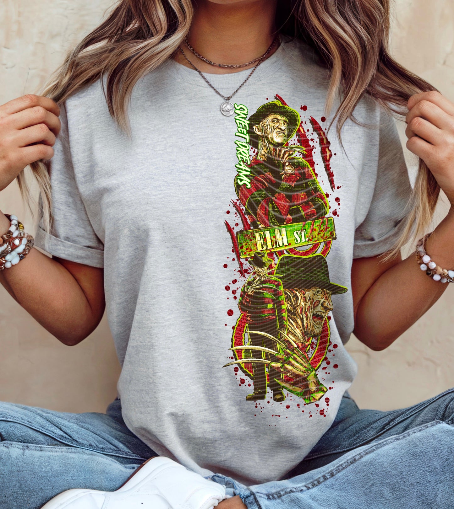 Elm St Nightmare DTF Print