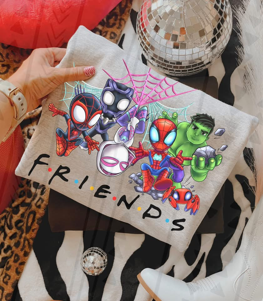 Superhero Friends DTF Prints