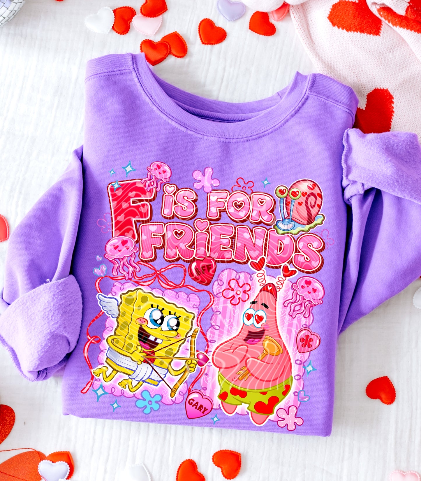 F Is For Friends DTF Prints