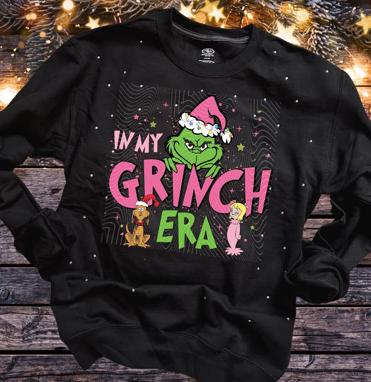 In My Grinch Era Pink DTF Print