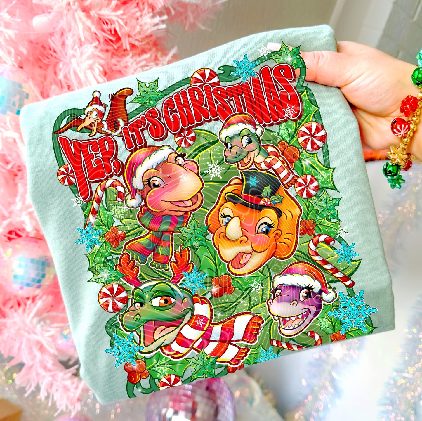 Yep It’s Christmas DTF Print