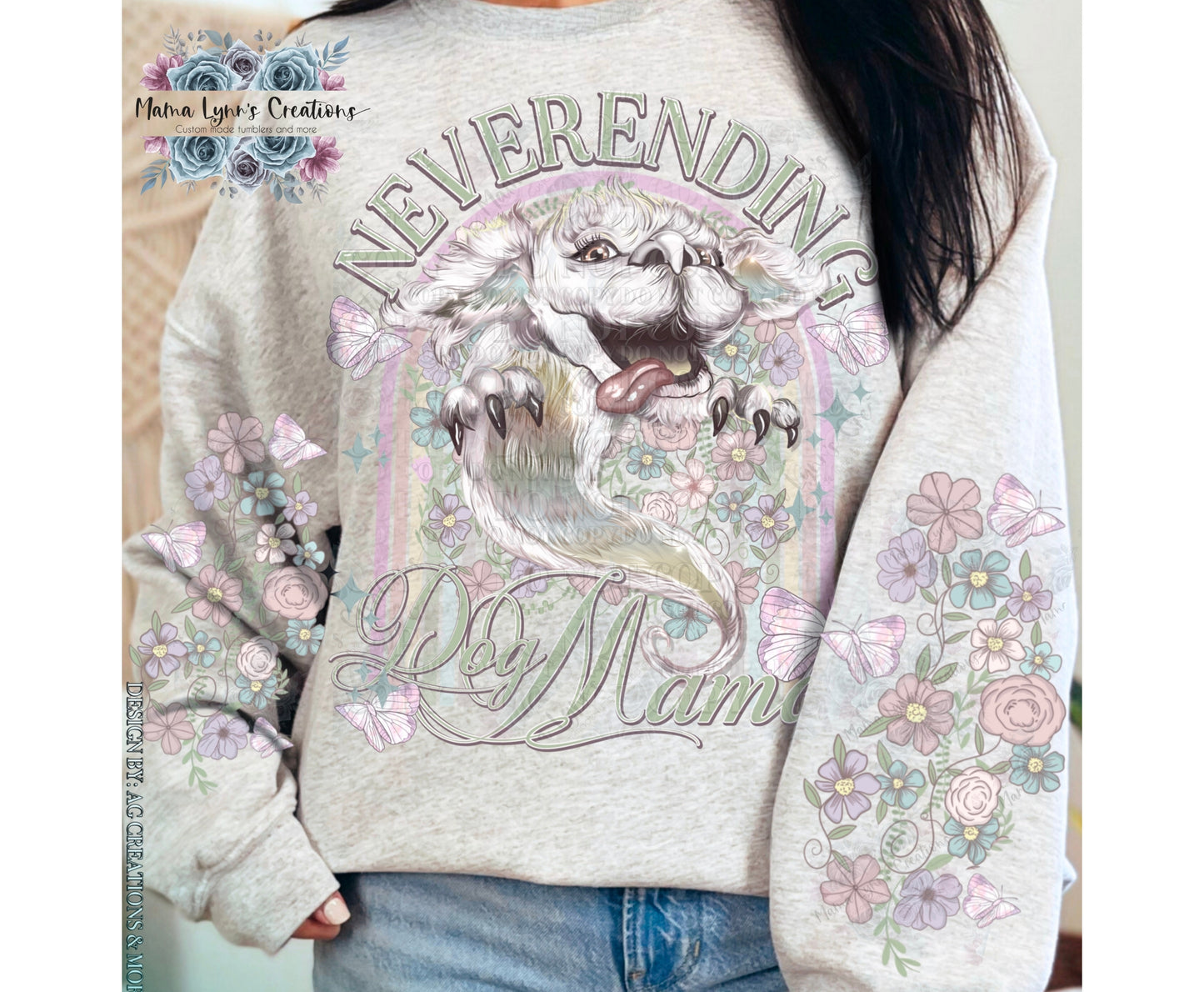 NeverEnding Dog Mama DTF Print