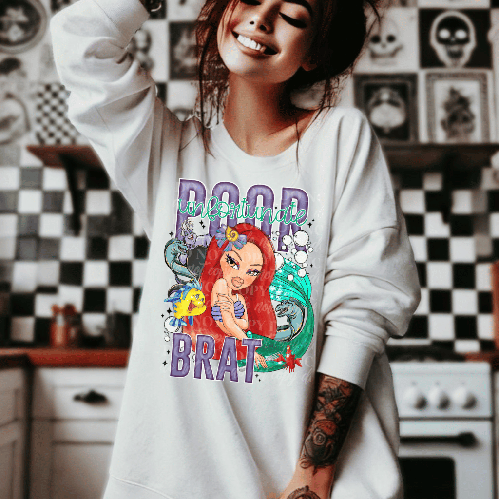 Poor Unfortunate Brat DTF Print