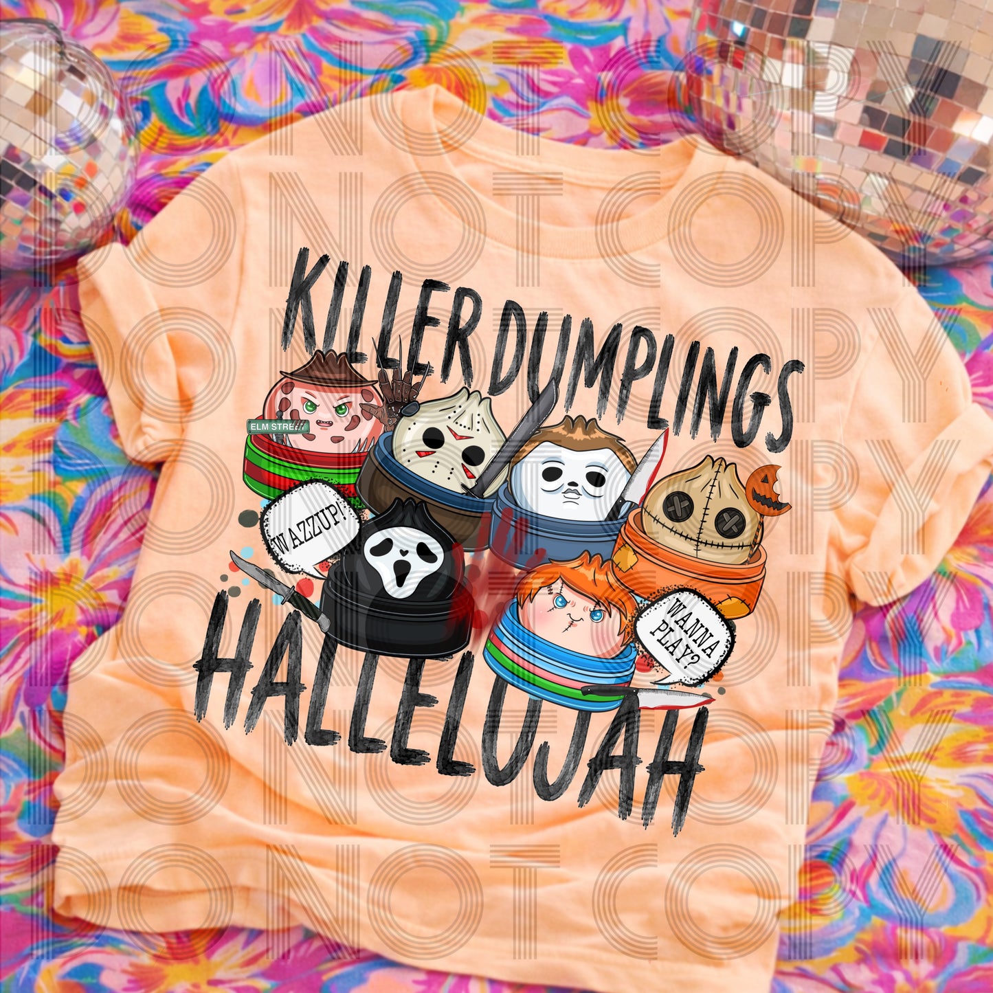 Killer Dumplings DTF Print