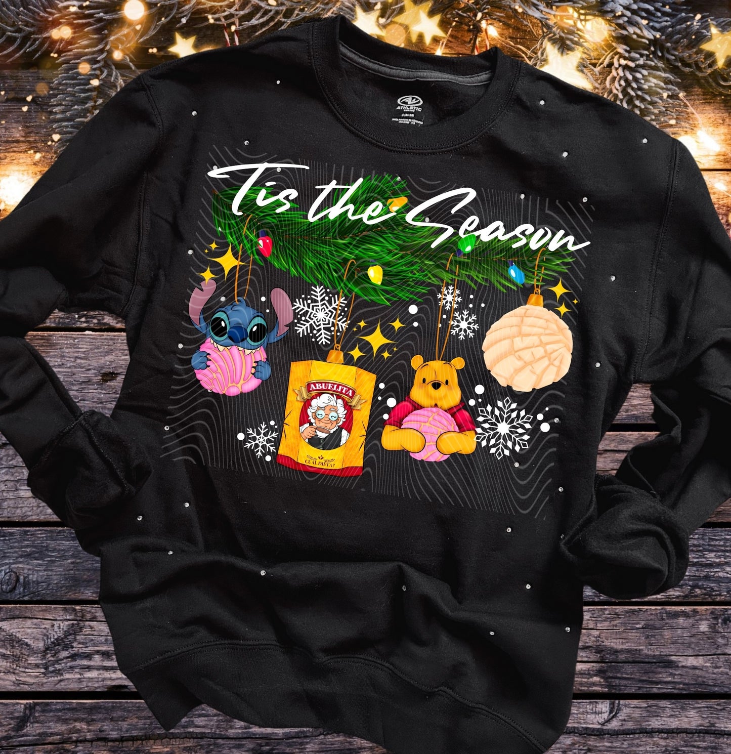 Tis The Season Character Ornaments DTF Print