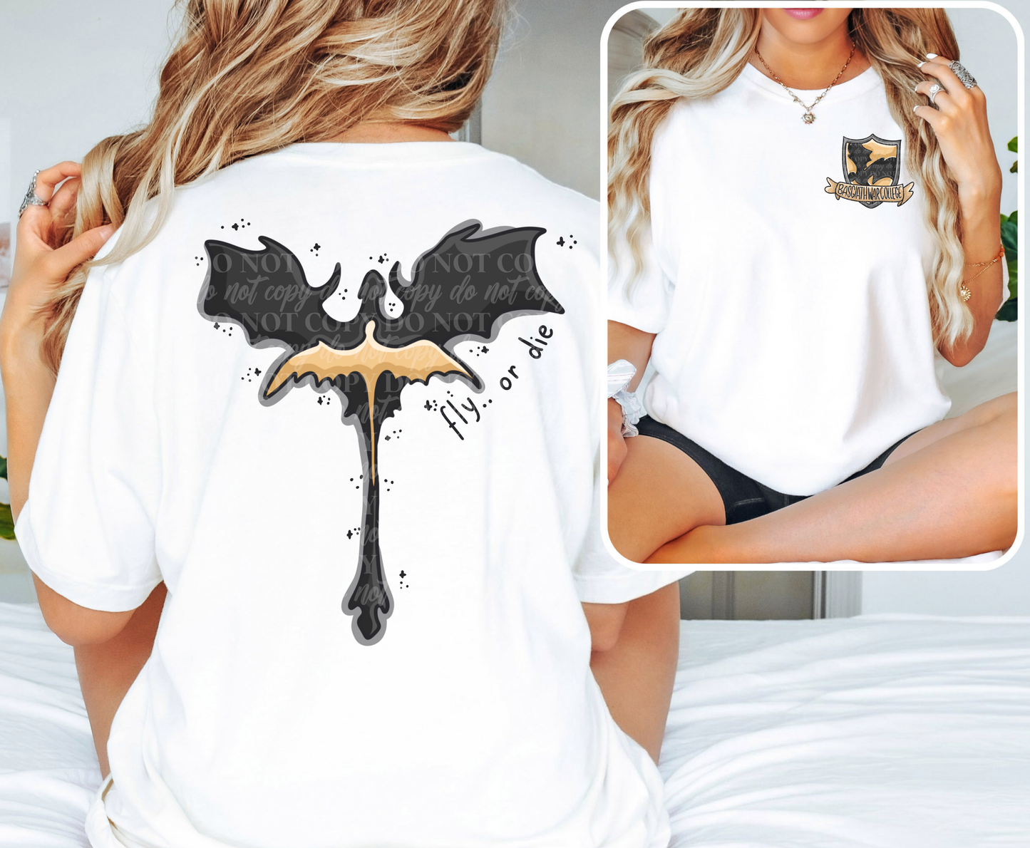 Fly Or Die with Pocket DTF Print
