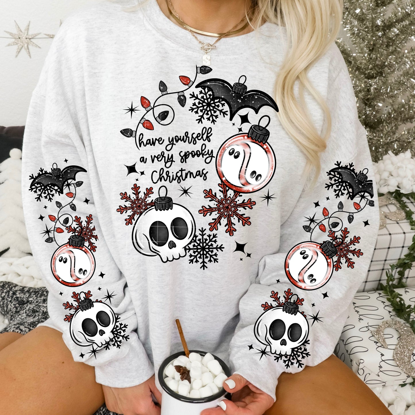 Have Yourself A Very Spooky Christmas DTF Prints