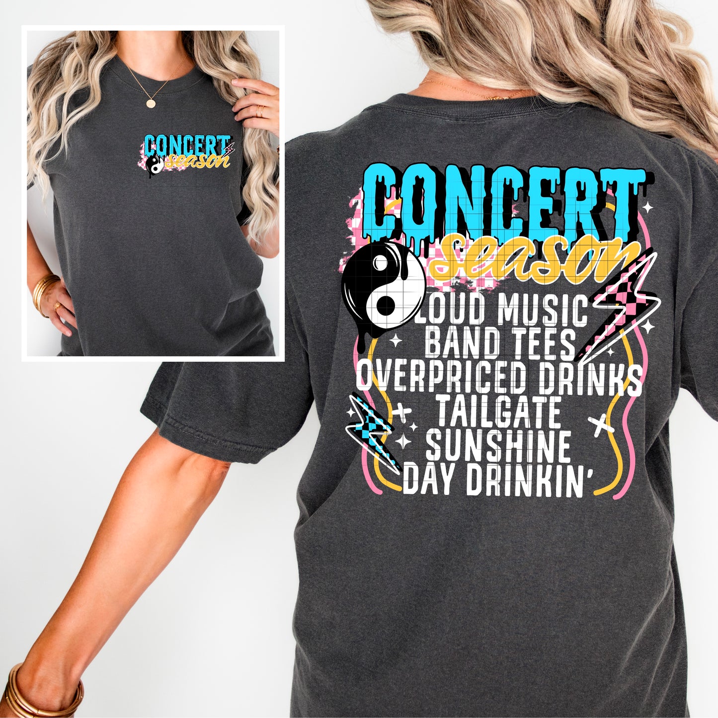 Concert Season DTF Prints