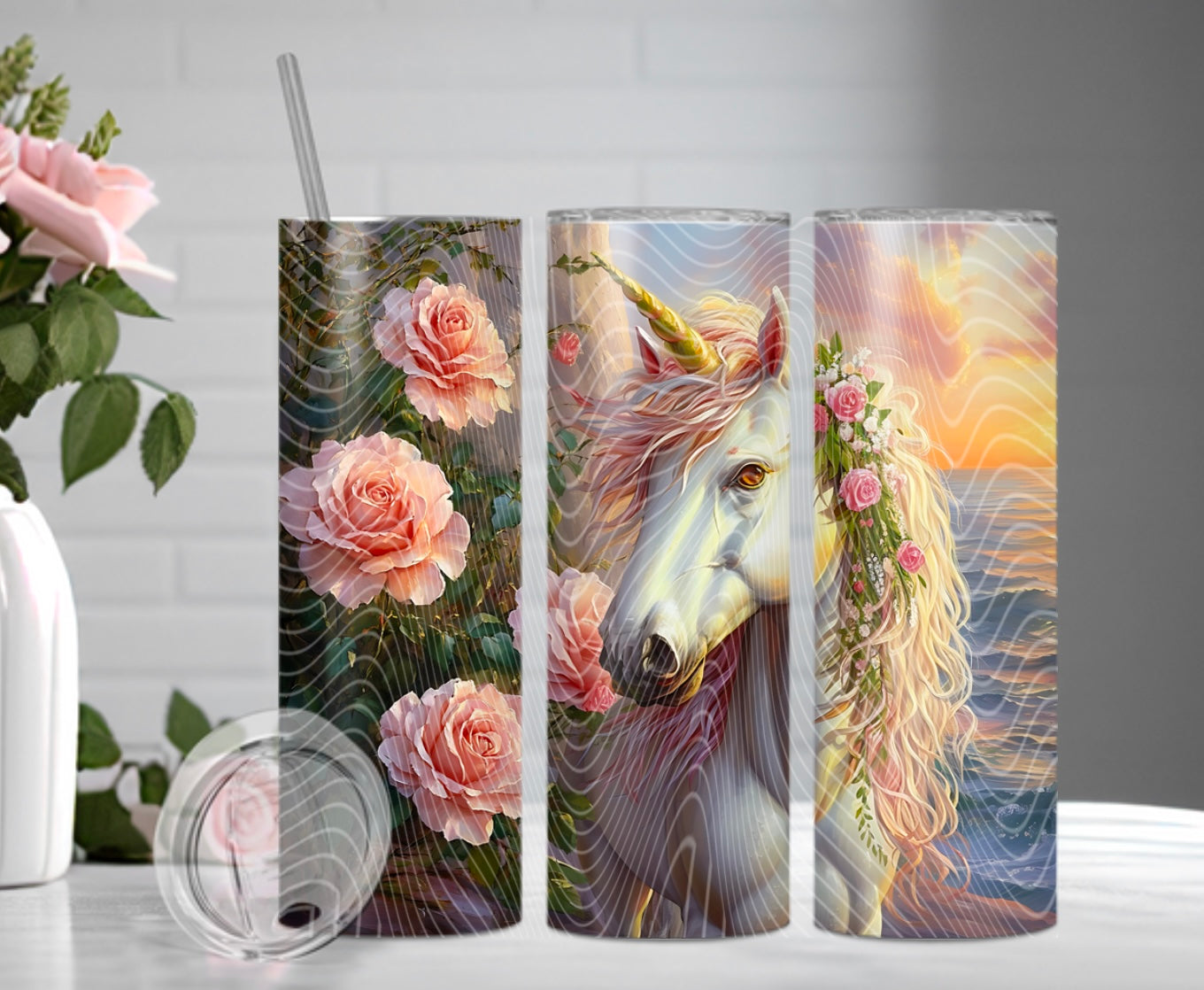 Oceanside Roses and Unicorns