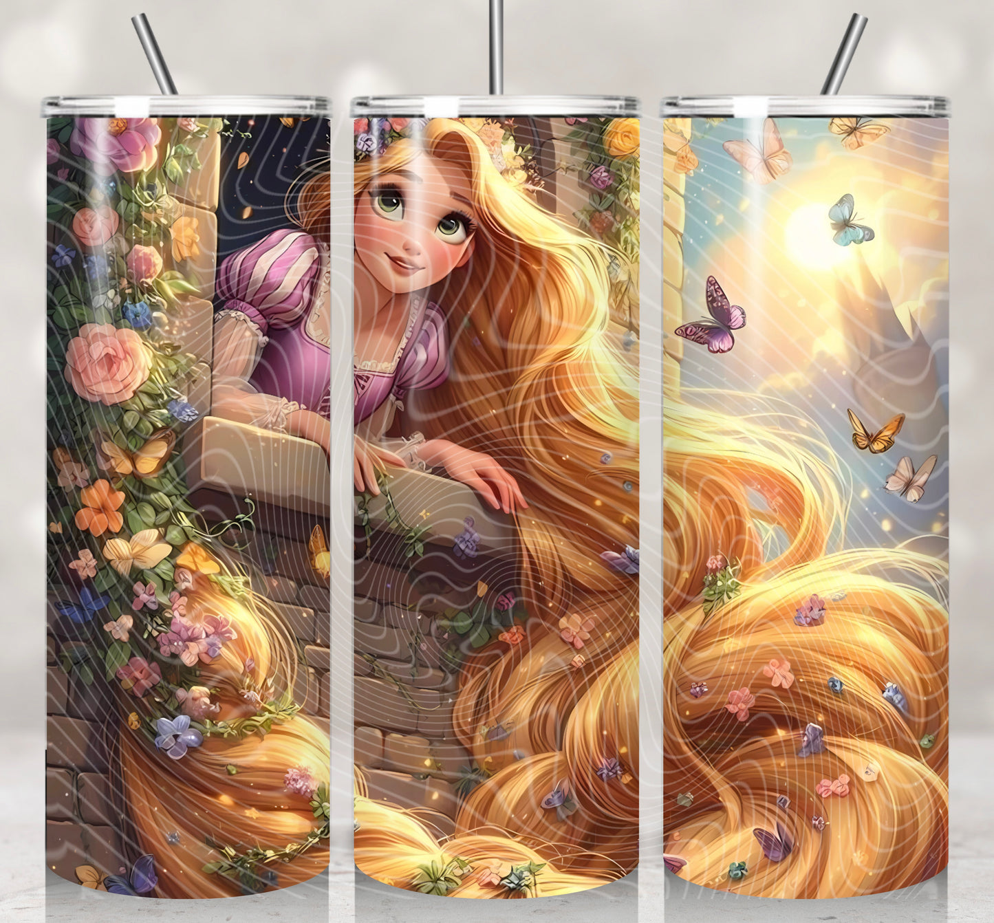 Rapunzel In Castle