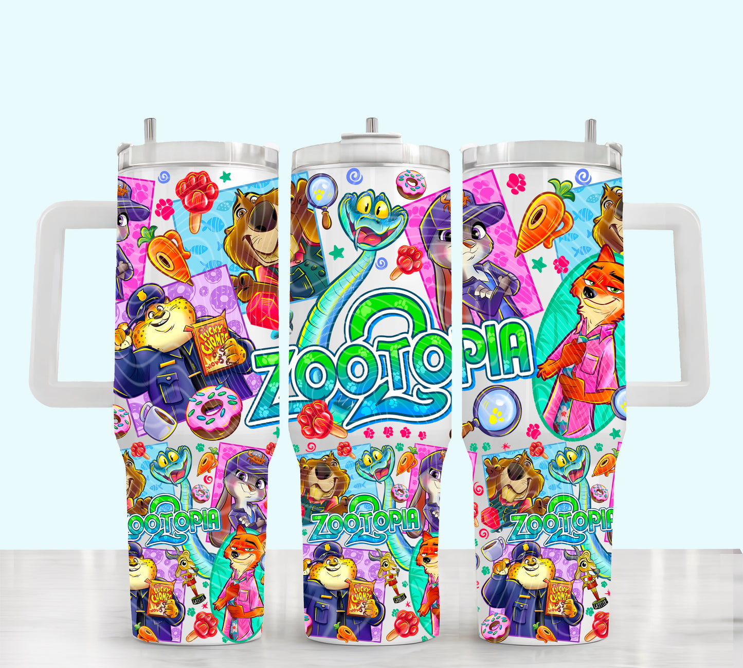 Zootopia 40 oz Tumbler Print