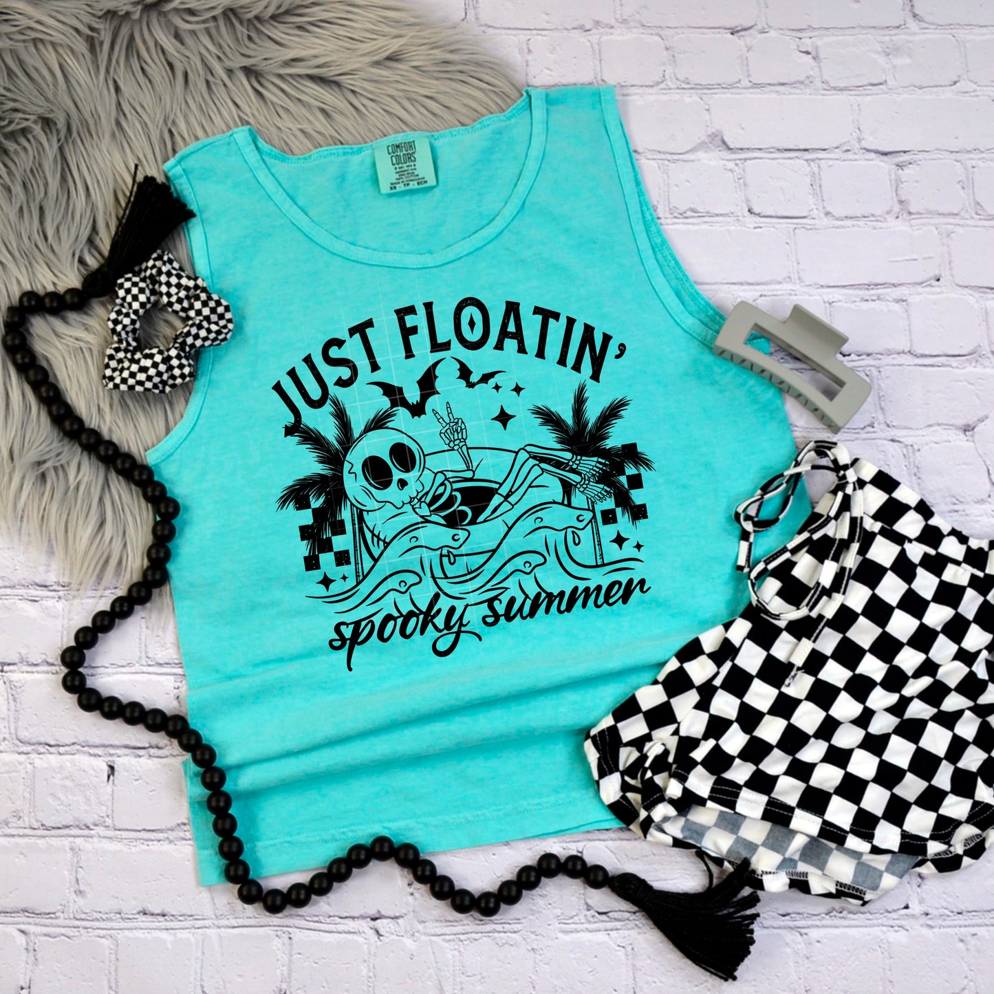 Just Floatin’ Spooky Summer (Single Color) DTF Prints