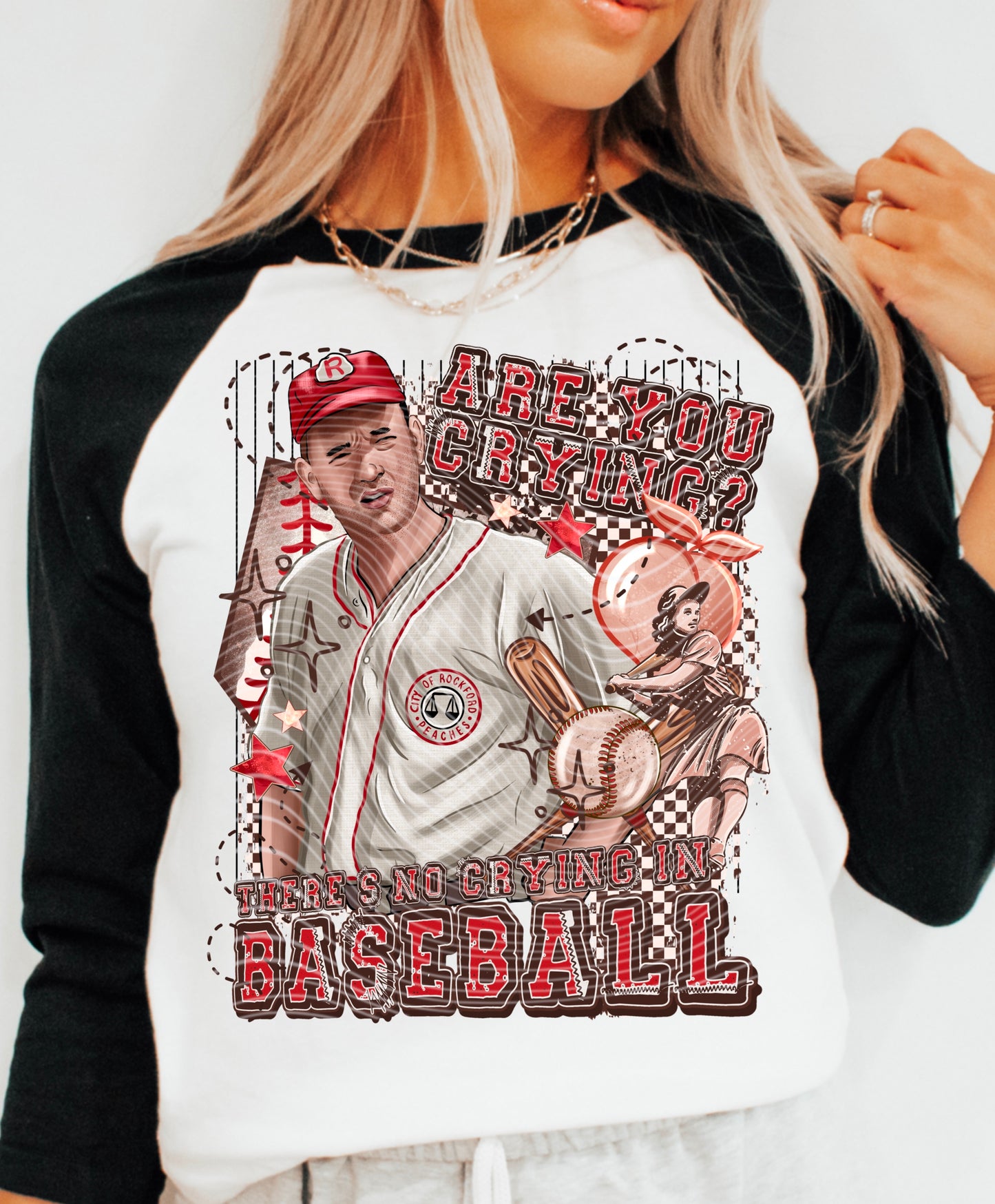 No Crying In Baseball DTF Print
