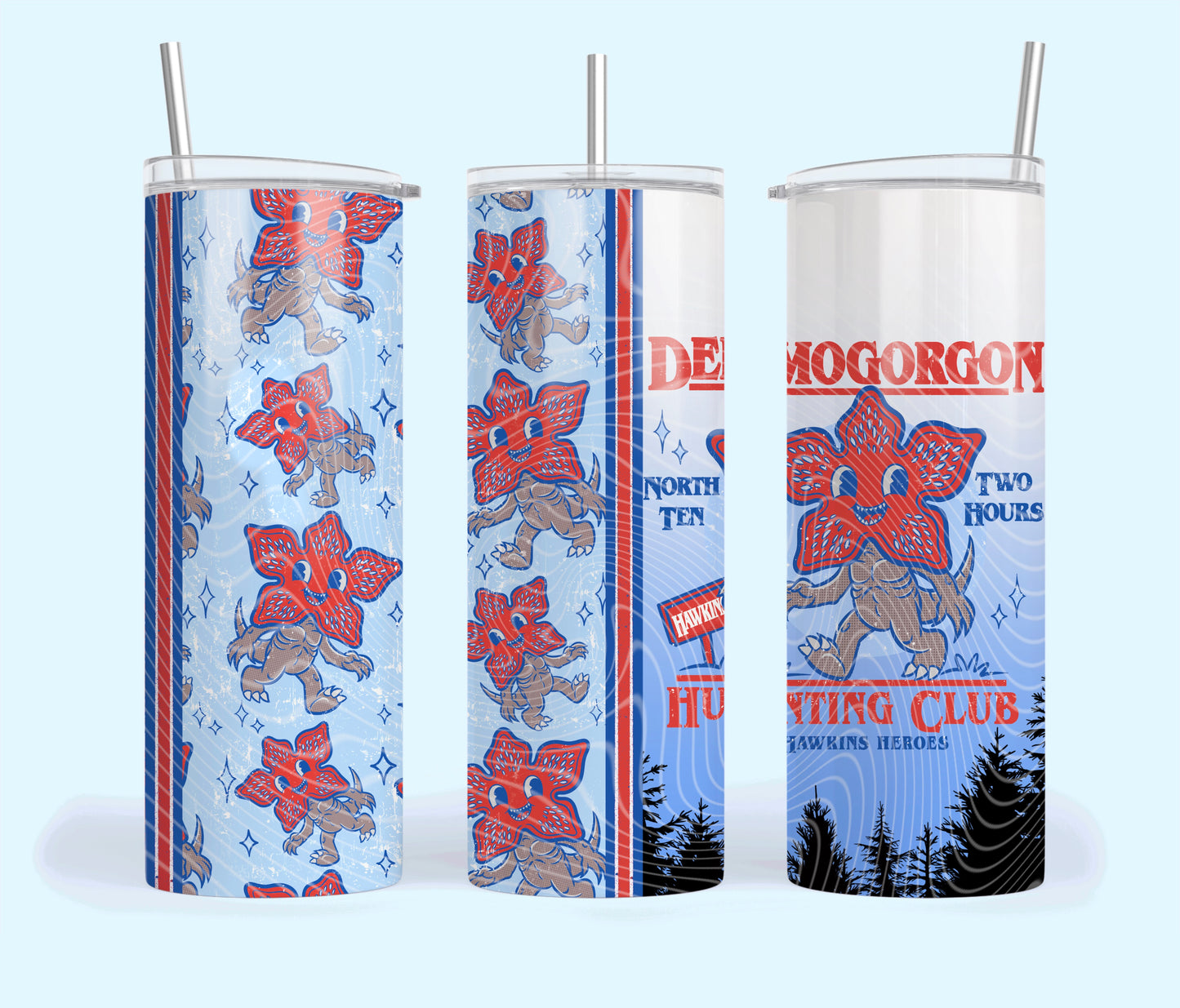 Demogorgon Hunting Club Tumbler Wrap
