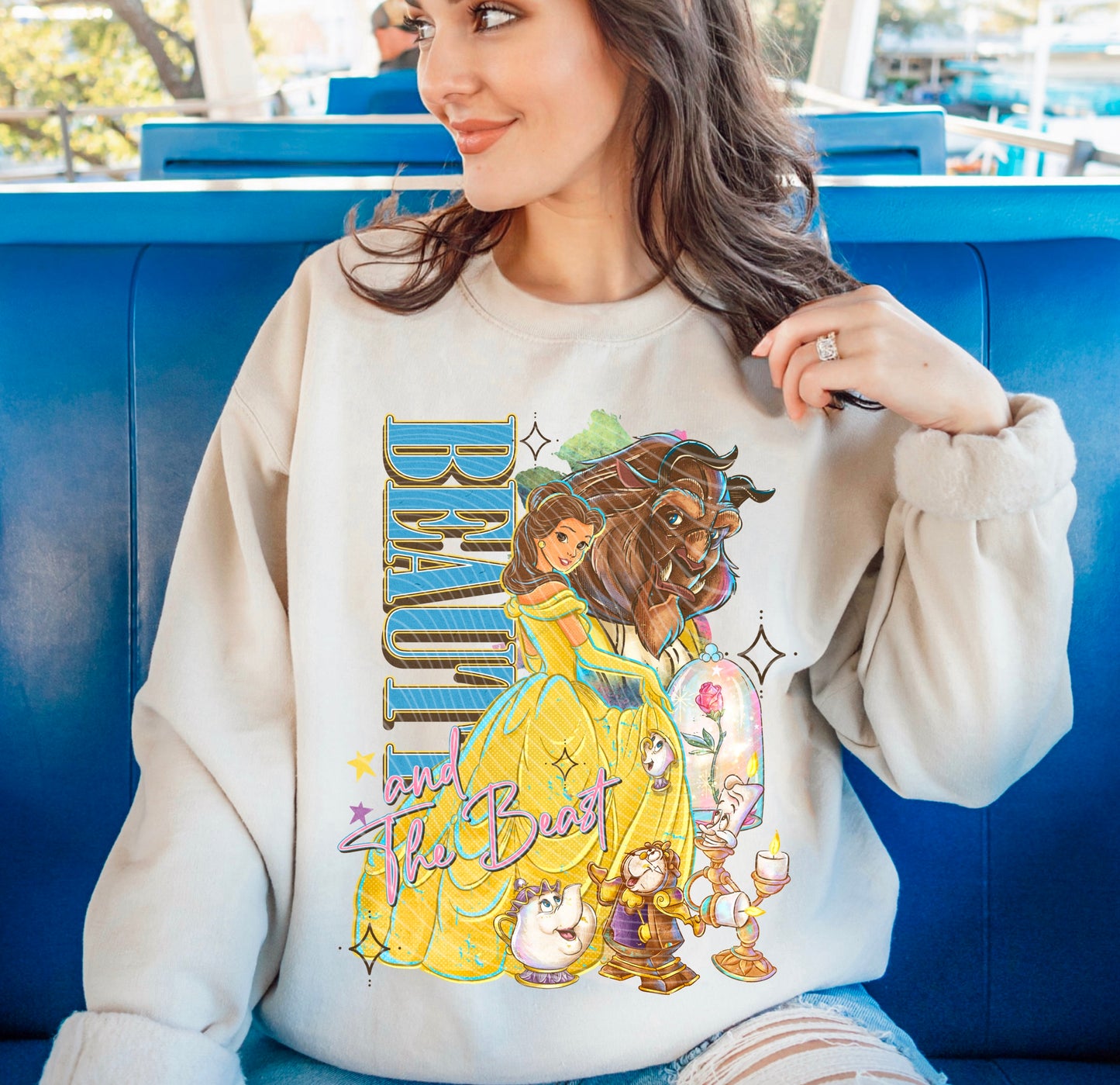 Beauty & B - Blue Style- DTF Print