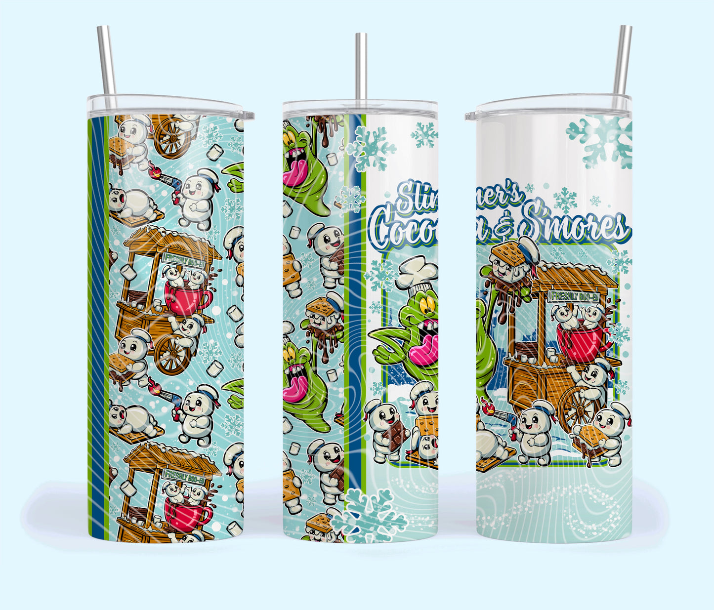 Slimer’s Cocoa & S’mores Tumbler Wrap