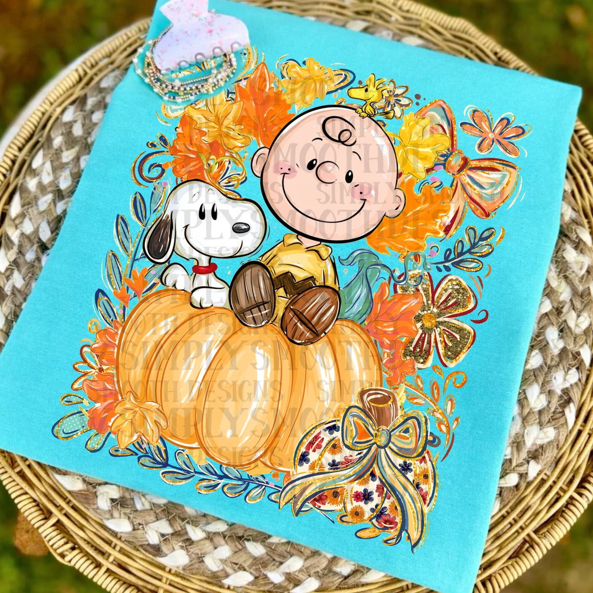 Fall Charlie Brown DTF Print