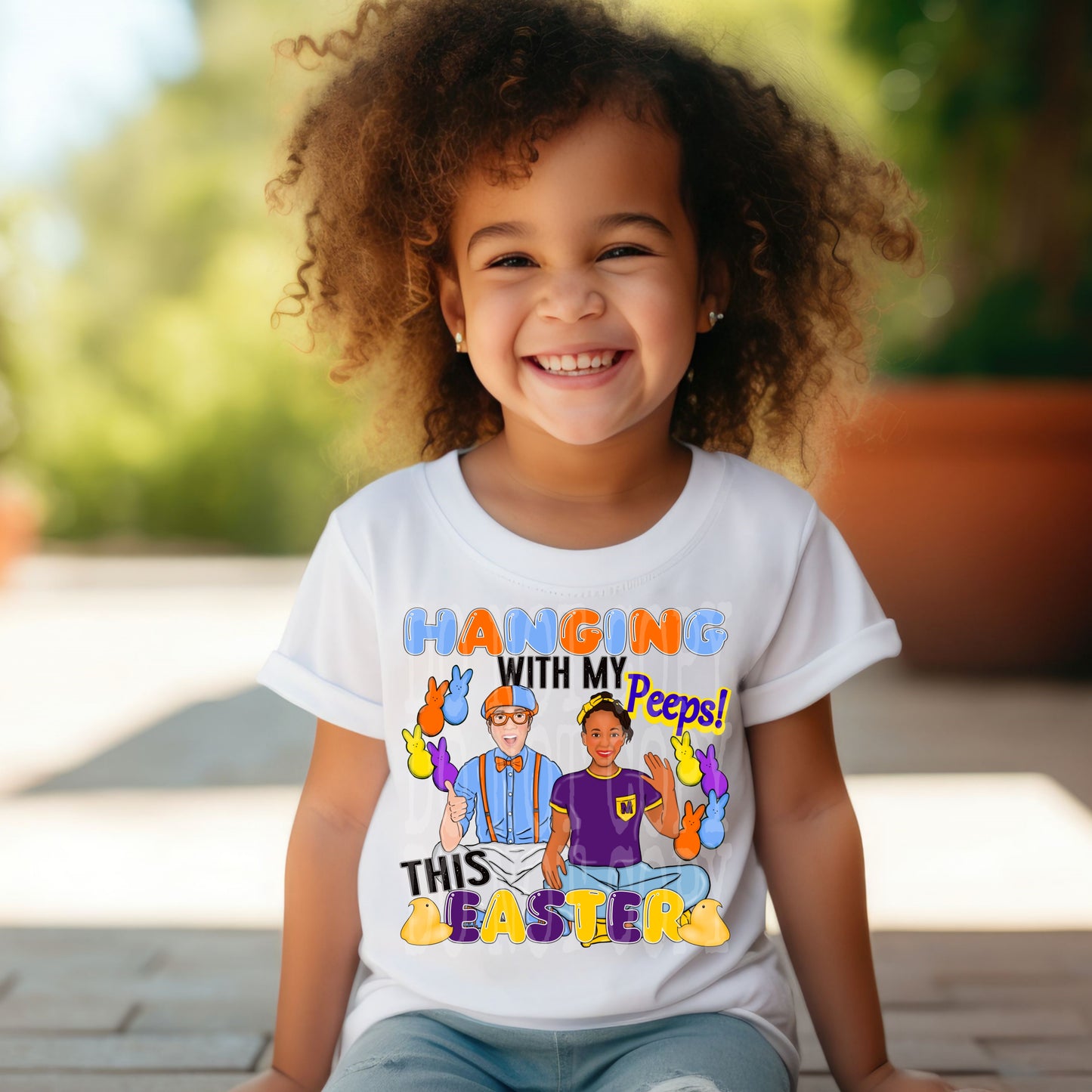 Hanging With My Peeps This Easter DTF Print