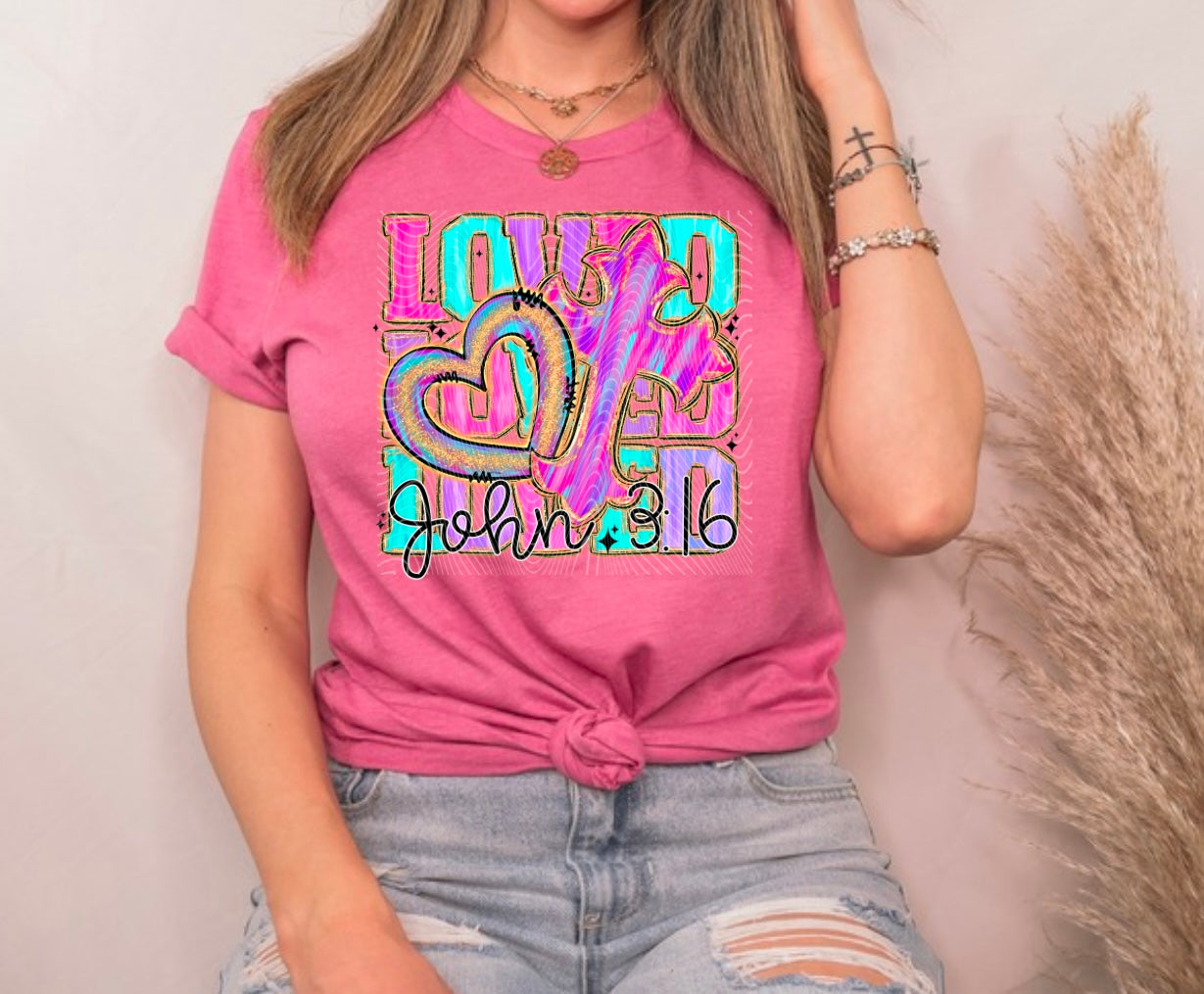 Loved John 3:16 DTF Print